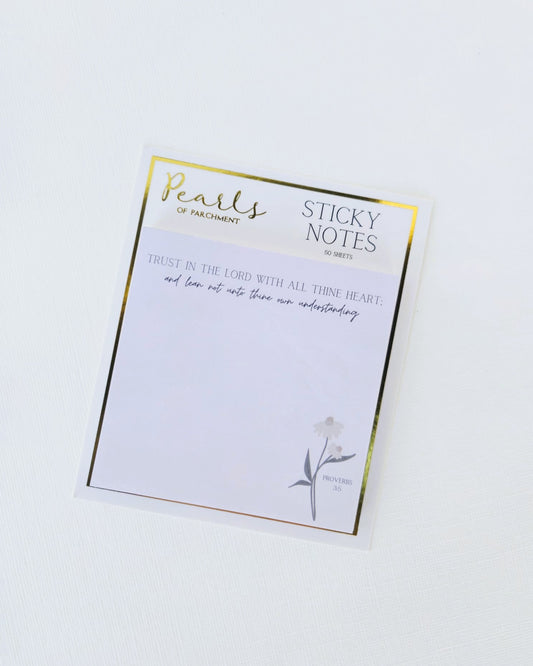 Trust in the Lord Sticky Notes – 50 Sheets