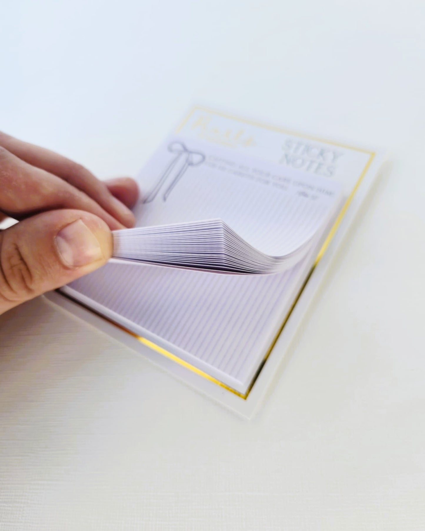 Casting All Your Care Sticky Notes - 50 Sheets