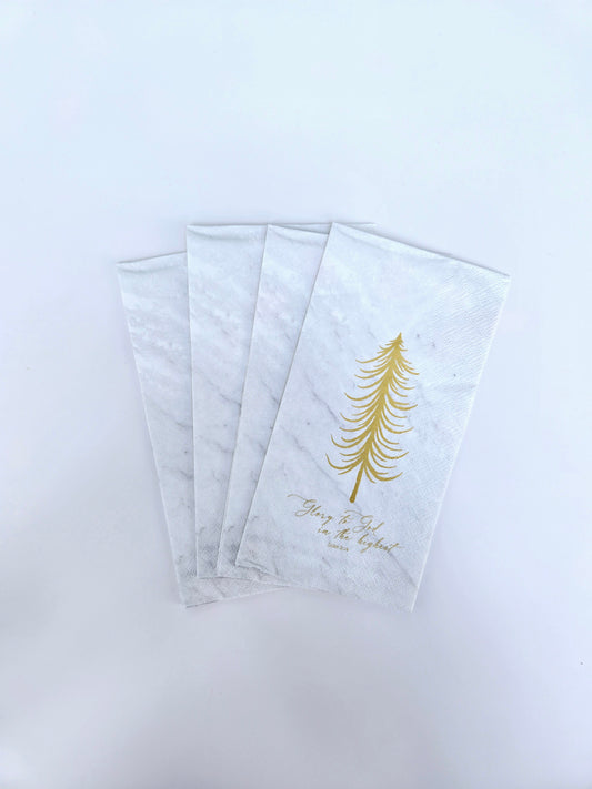 Glory to God Paper Napkins | 16 ct Scripture Napkins