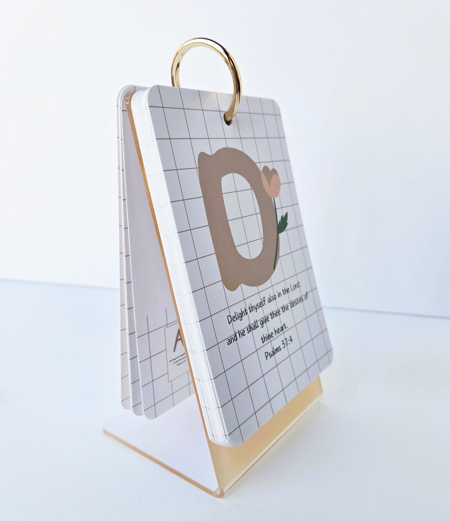 ABC Bible Verse Memory Cards | KJV Alphabet 26 Cards